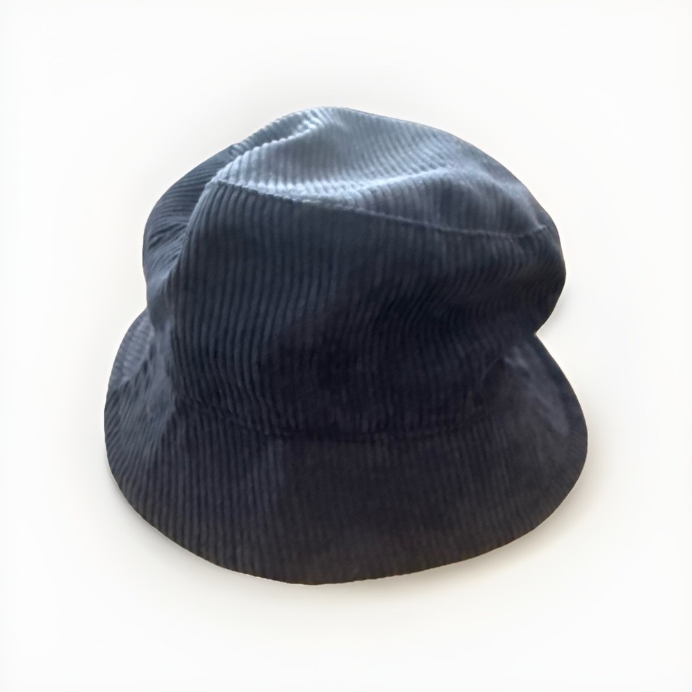 NWT $38 Steve Madden‎ Women's Corduroy Bucket Hat Navy Blue